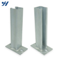 Corrosion Resistance HDG Wall Mount U Channel Steel Bracket